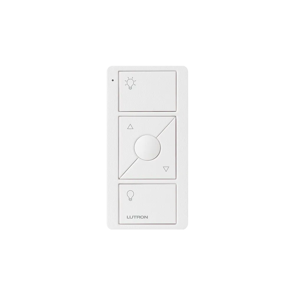White Lutron Pico remote
