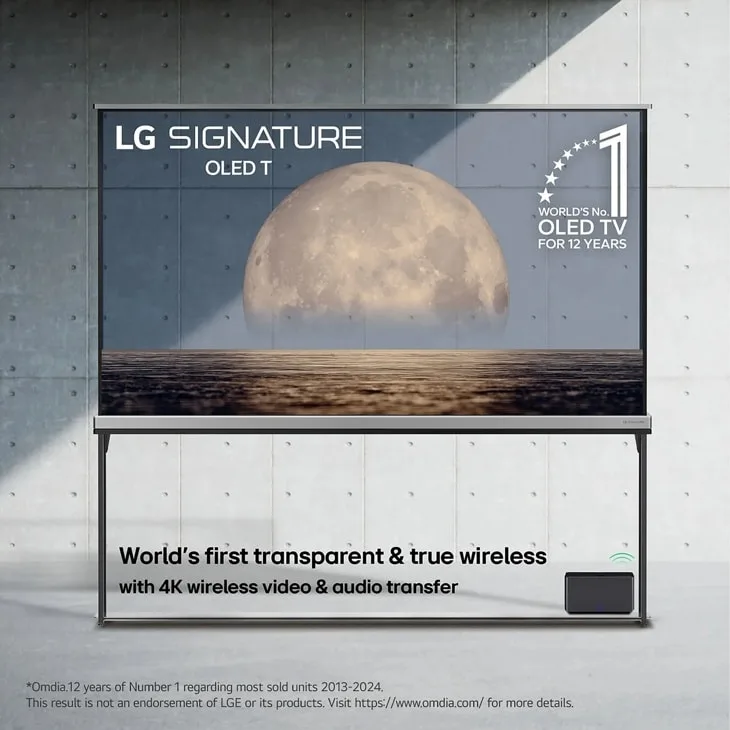 LG SIGNATURE OLED T4 — 77"